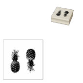 ananas rubberstempel (Gestempeld)