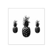  ananas 	rubberstempel (Afrduk)