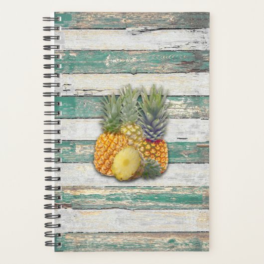 Ananas rustiques (Turquoise) (Devant)