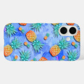 Ananas. Schilderen. Feest. Case-Mate iPhone Case (Achterkant (horizontaal))