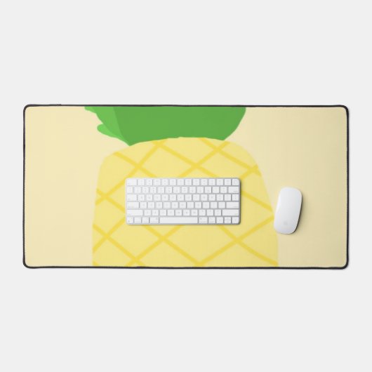 ananas schilderij kunst bureaumat (Keyboard & Muis)