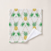 Ananas, serviette de bain rétro (Gant de toilette)