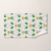 Ananas, serviette de bain rétro (Serviette à main)