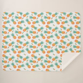 ananas sherpa deken (Voorkant (horizontaal))