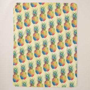 Ananas Sherpa Deken