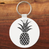 Ananas Silhouette Sleutelhanger (Voorkant)