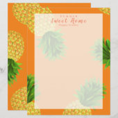 Ananas Sinaasappel (Voorkant / Achterkant)