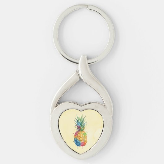 Ananas Sleutelhanger (Voorkant)