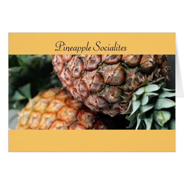 ananas Socialites (Voorkant Horizontaal)