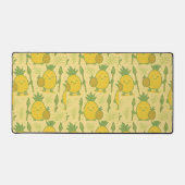 Ananas Spies Tropische Krijger Bureaumat (Voorkant)