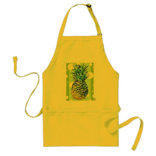 ananas standaard schort (Voorkant)