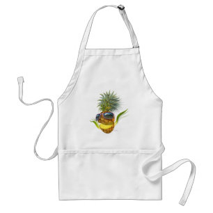 ananas standaard schort