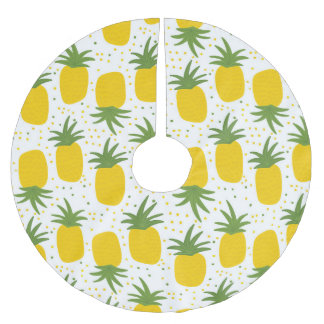 Ananas Stippen: Zomer Fruit Design Kerstboom Rok
