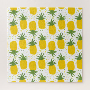 Ananas Stippen: Zomer Fruit Design Legpuzzel