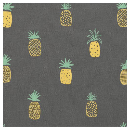 ananas stof (Close Up)