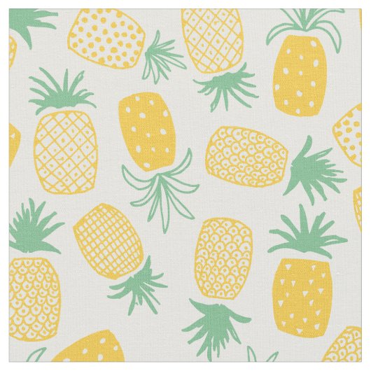ananas stof (Close Up)