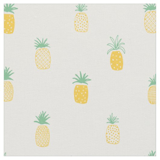 ananas stof (Close Up)