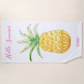 ananas strandlaken (Voorkant)