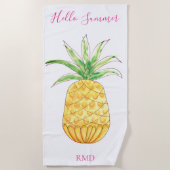 ananas strandlaken (Voorkant)