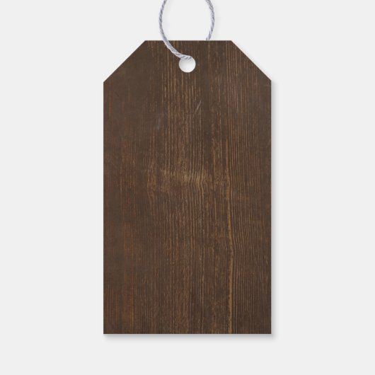 Ananas String Lights Strand Bruiloft Cadeaulabel (Achterkant)