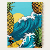 Ananas Surfer : Aventure tropicale estivale (Dos)
