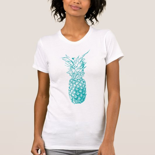 ananas t-shirt (Voorkant)