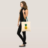 Ananas Tas van het Canvas Jack-O-Lantern (Voorkant (model))