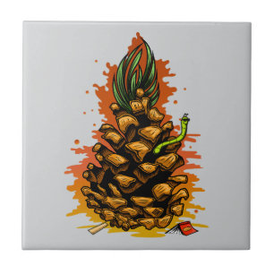 Ananas Tegeltje