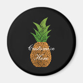 Ananas Thunder_Cove Magneet (Voorkant)