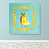 ANANAS ~ Toile enveloppée (Insitu (Plancher de Bois))