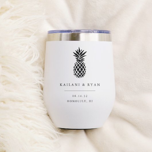 Ananas Tropical Destination Mariage Faveur