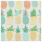 Ananas tropical | Été | Tissu (Fermer)