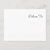 Ananas Tropical Gold Wil jij mijn bruidsmeisje zij Uitnodiging Briefkaart (Achterkant)