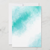 Ananas tropical Nouvelle adresse Faire-part de dép (Dos)