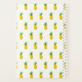Ananas tropicaux d'or | Monogramme (Dos)