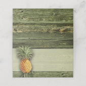 Ananas  Tropisch Diner Trouwfeest (Buitenkant ongevouwen)
