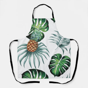 Ananas Tropisch Waterverf Jungle Palm Patroon Schort