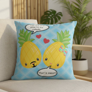 ananas tropische pina colada Romantic Kussen