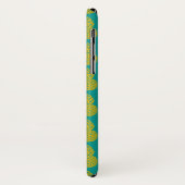 ananas tropische vruchten | Monogram Case-Mate iPhone Case (Achterkant/links)