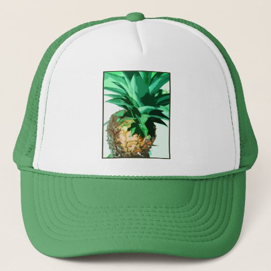 ananas trucker pet (Voorkant)