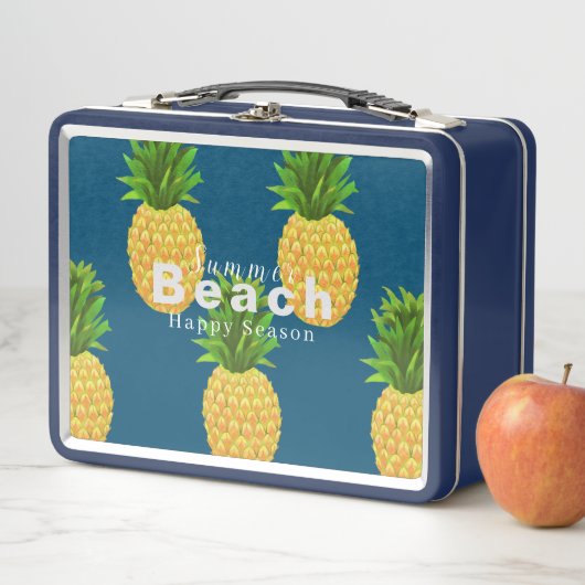 Ananas turquoise blauw (In situ)