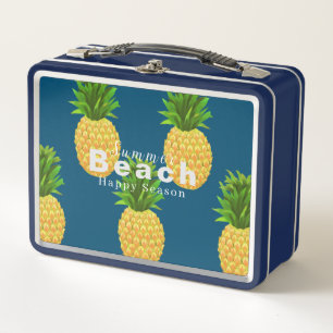 Ananas turquoise blauw