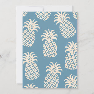 Ananas Twist Tropisch ontwerp Kaart