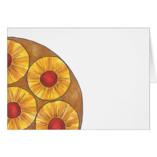 Ananas Upside Down Gâteau Cherry Dessert Foodie