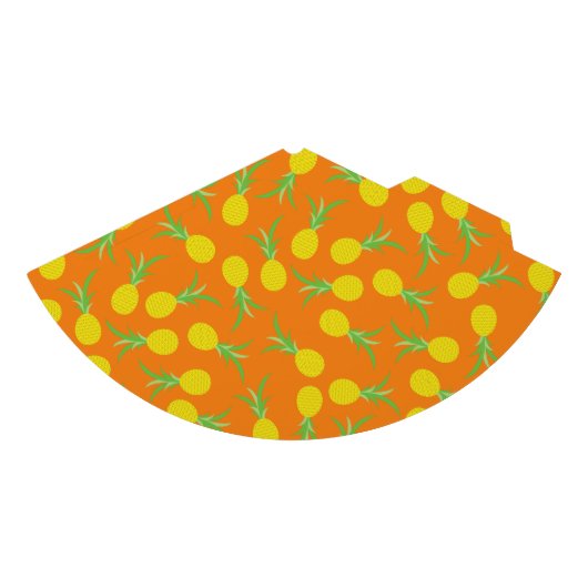 Ananas verjaardagsfeestje feesthoedjes (Voorkant)