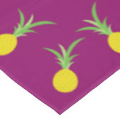Ananas verjaardagsfeestje tafelkleed (Gekanteld)