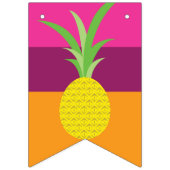 Ananas verjaardagsfeestje vlaggetjes (Eerste vlag)
