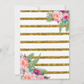 Ananas verjaardagsuitnodiging Afro-Amerikaanse Kaart (Achterkant)