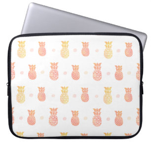 Ananas, vers zomerseizoen laptop sleeve