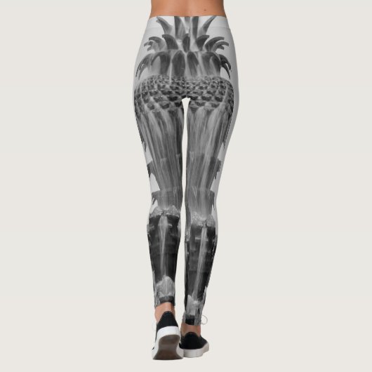 Ananas verzachten leggings (Achterkant)